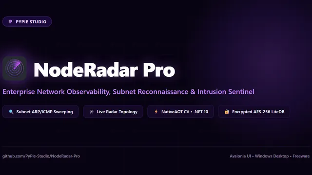 NodeRadar Pro preview